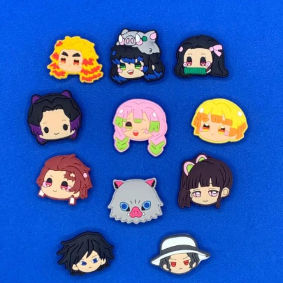Demon Slayer Shoe Charm Set - Picture 1 of 1